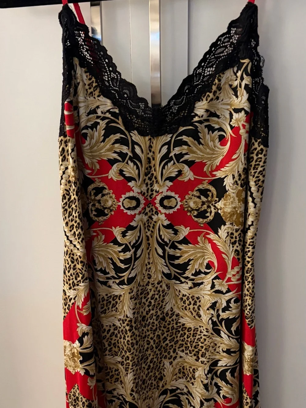 Lily Bloom satin robe